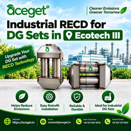 Industrial RECD for DG Sets in Ecotech III – Efficient Emission Control
