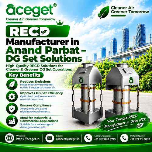 RECD Manufacturer in Anand Parbat – DG Set Solutions