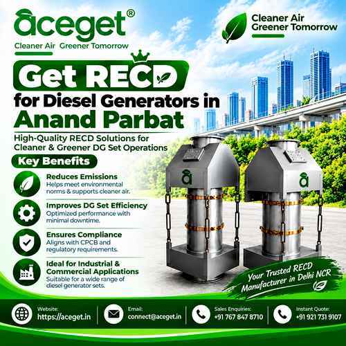 Get RECD for Diesel Generators in Anand Parbat