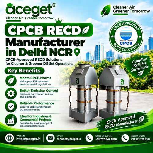 CPCB RECD Manufacturer in Delhi NCR