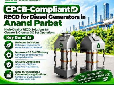 CPCB-Compliant RECD for Diesel Generators in Anand Parbat
