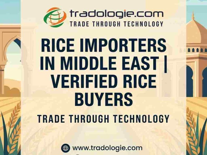 Rice Importers in Middle East | Verified Rice Buyers