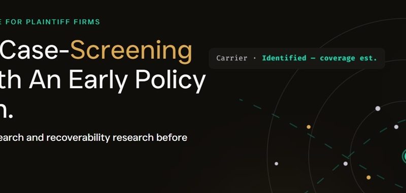 Make better case-screening decisions with an early policy limits search.