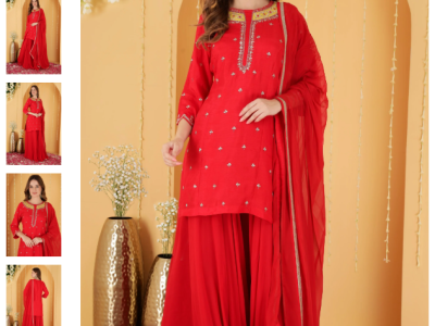 Buy Designer Sharara/Garara Suit Online at Low Price from Milumadan