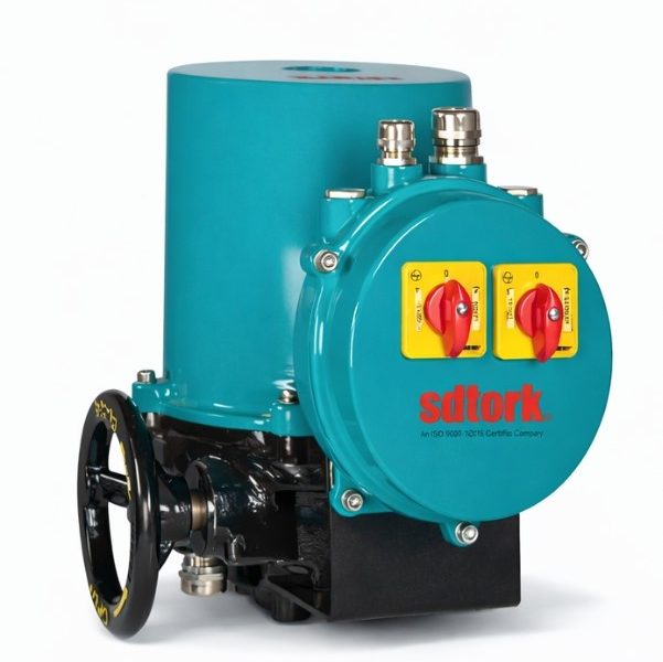 Steel Plant Valve Actuator for Industrial Process Automation