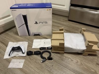 Nuevo Sony PlayStation 5 Slim Disc Edition Console White 1TB