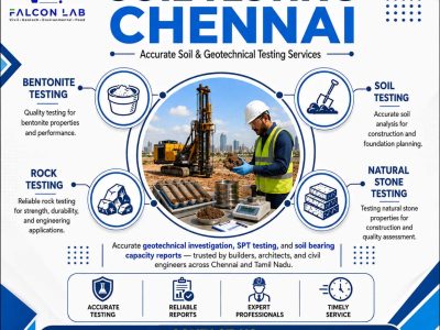Soil Testing Chennai – Reliable Testing Services for Construction & Quality