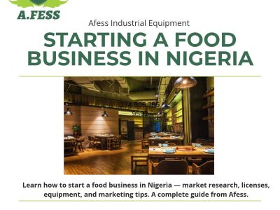 Starting a Food Business in Nigeria? Get the Right Kitchen Gear
