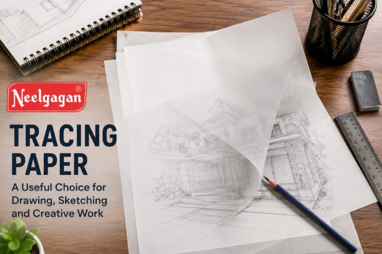 Tracing Paper for Drawing, Sketching & Creative Work