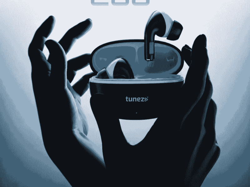 Tunez Elements E08 – True Wireless Earbuds with 28 Hours Music Playtime