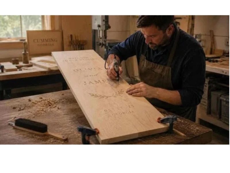 From Wedding Vows to Timeless Woodwork | Coonhound Woodworks