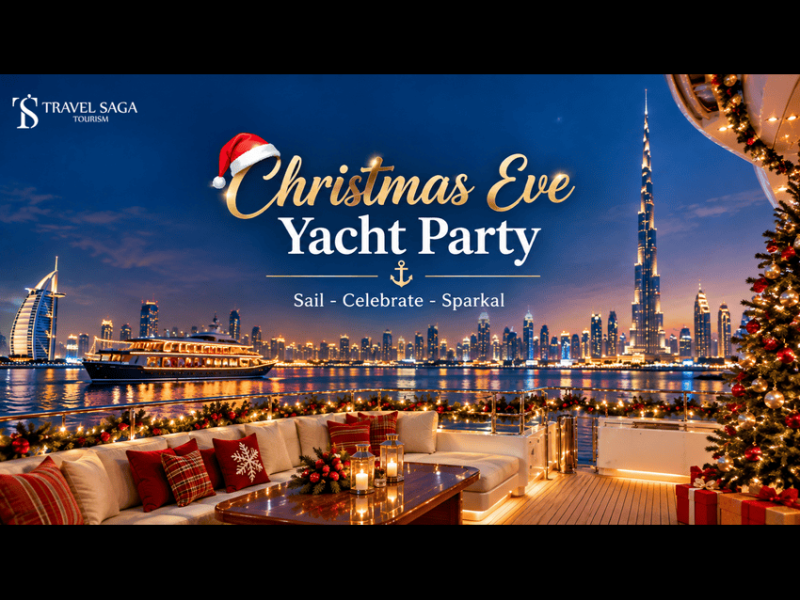 Christmas Eve Yacht Party- Sail- Celebrate- Sparkal