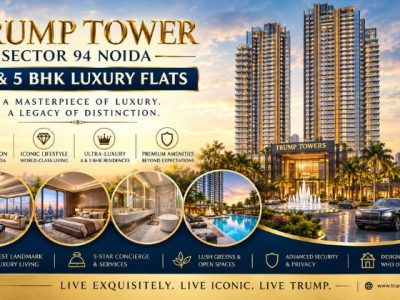 Trump Tower Sector 94 Noida | 4 & 5 BHK Luxury Flats