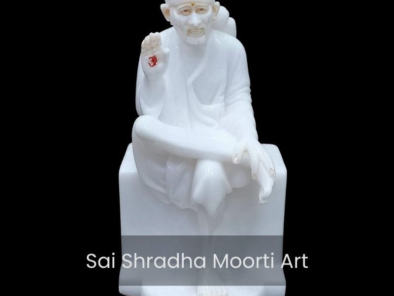 Sai Baba Marble Statue Manufacturer in Jaipur – Makrana and Vietnam Marble