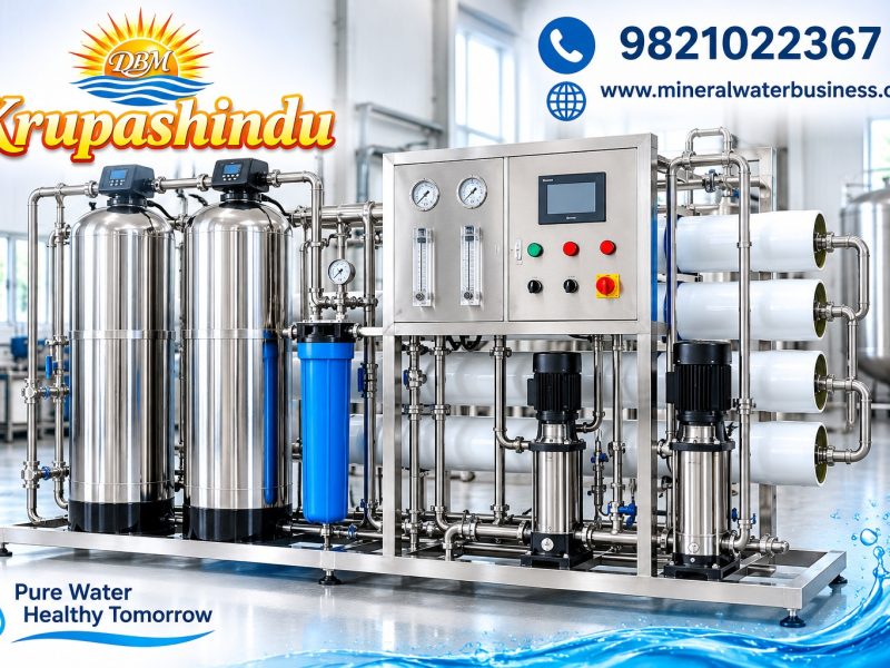 Top Mineral Water Plant Manufacturer in Maharashtra | Mineral Water Business