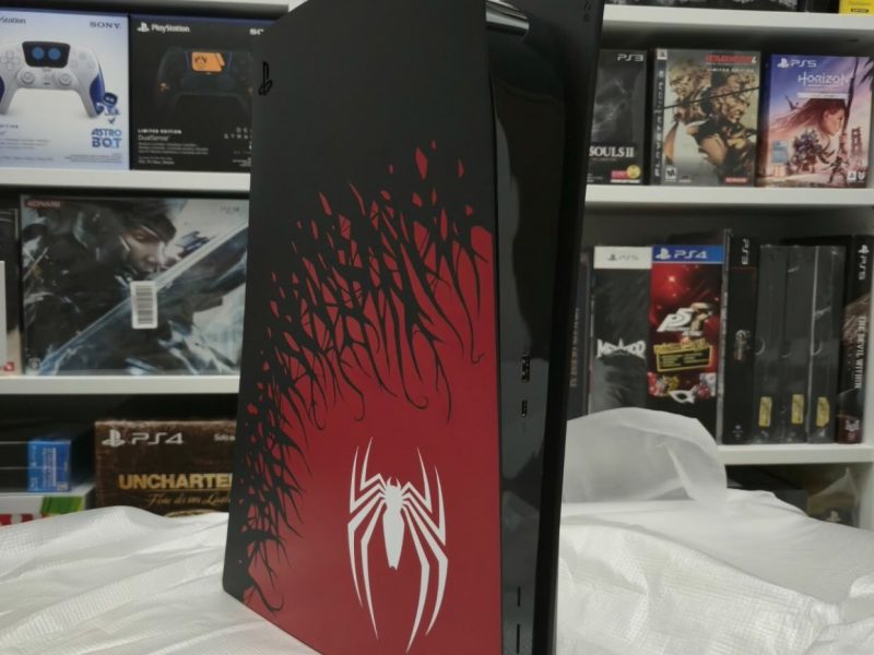Brand New PlayStation 5 LIMITED EDITION Spider Bundle .