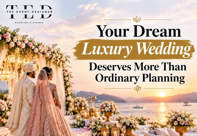 Your Dream Luxury Wedding Deserves More Than Ordinary Planning