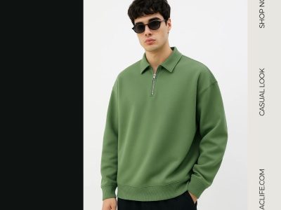 Zipper Sweatshirt for Men – Stylish Casual Streetwear | Maniac Life