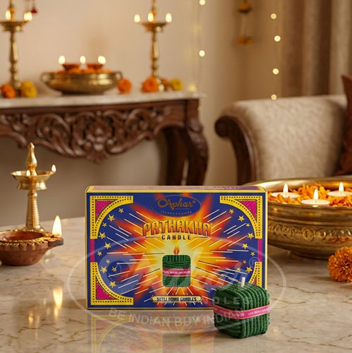 Festive Cracker Candles – Sutli Bomb Design | Aakar Candles