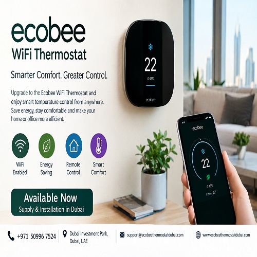 Ecobee WiFi Thermostat Dubai | Supply & Installation UAE