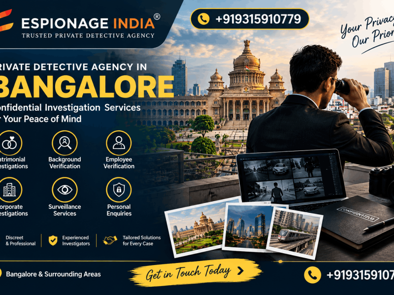 Private Detective Agency in Bangalore
