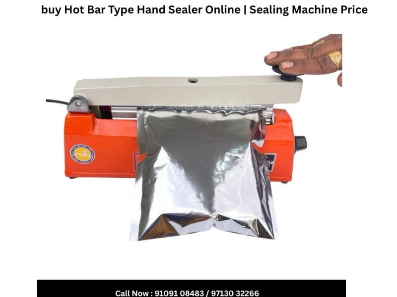 Buy Hot Bar Type Hand Sealer Online | Sealing Machine Price