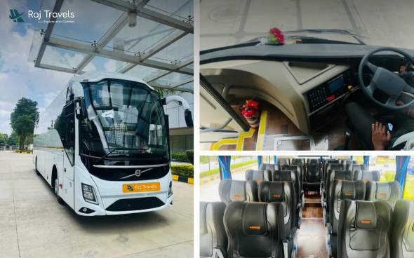 Volvo Bus 9600 Rental jaipur