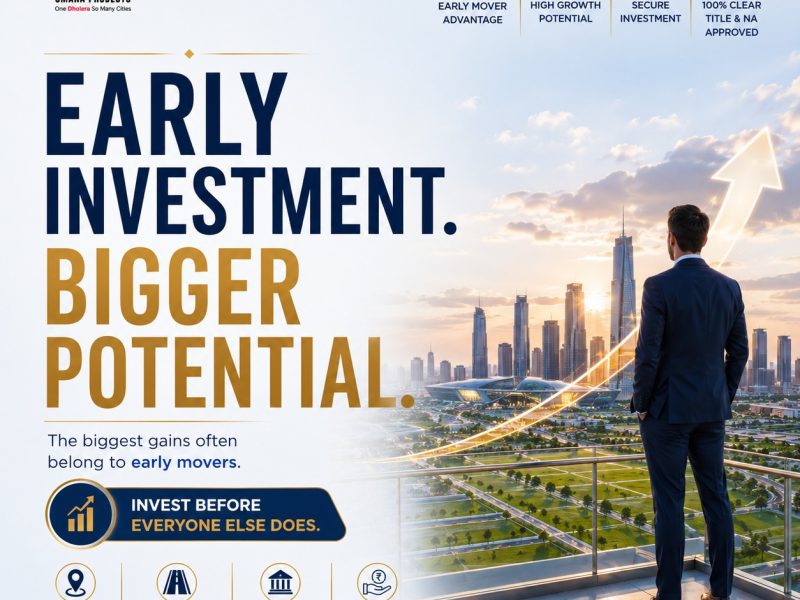 Plot in Dholera: Invest Today in Tomorrow’s Smart City