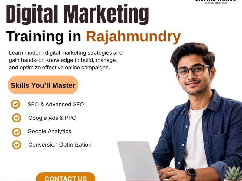 Digital Wiings – Comprehensive Live Project Digital Marketing Training in Rajahmundry