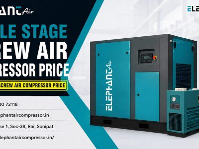 single stage screw air compressor price