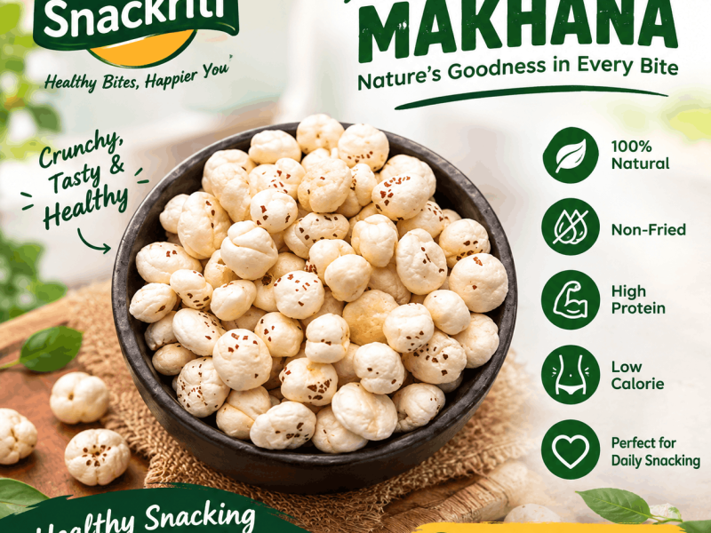Buy Flavoured Makhana Online in India – Snackriti