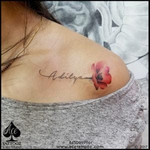 Floral Tattoo on Forearm: Botanical Beauty with a Modern Edge