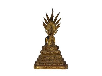 Monumentale Statue Der Weißen Tara