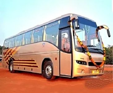 45 Seater Volvo Bus Hire Jaipur | Premium Travel