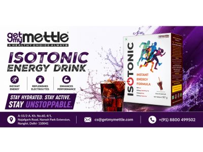 Getmymettle –Isotonic Energy Drink for Active Lifestyles