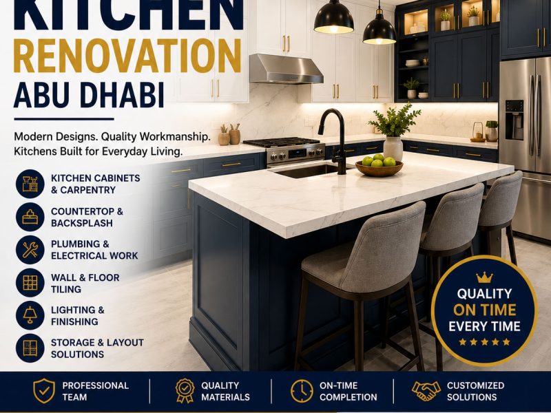 Kitchen Renovation Services Abu Dhabi