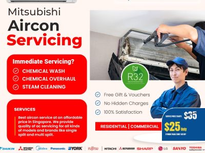 Mitsubishi Aircon Servicing