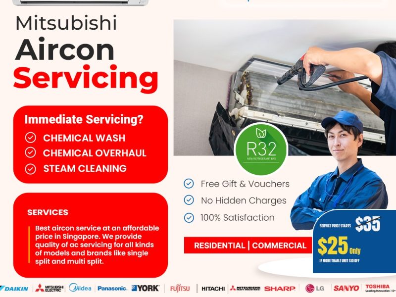 Mitsubishi Aircon Servicing