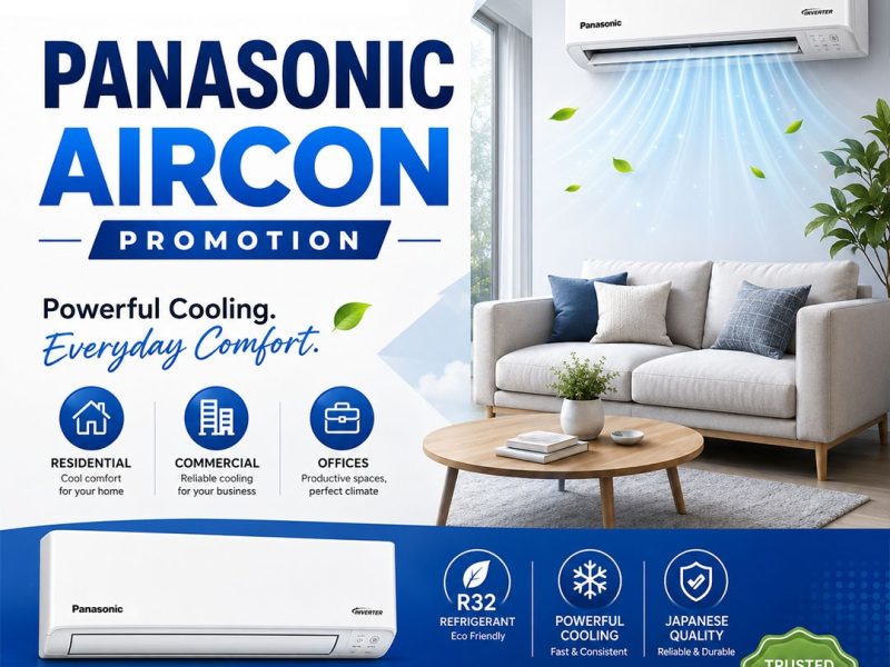 Panasonic Aircon Promotion