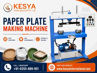 paper plate making machine
