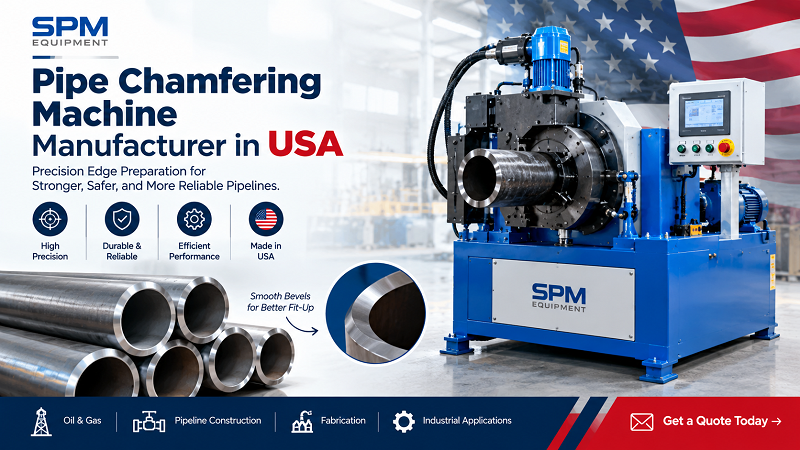 Pipe Chamfering Machine Manufacturer in USA