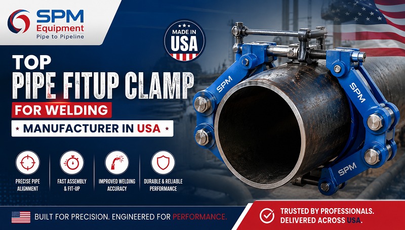 Top Pipe FitUp Clamp for Welding Manufacturer in USA