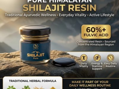 Pure Himalayan Shilajit Resin – Svarnsakti