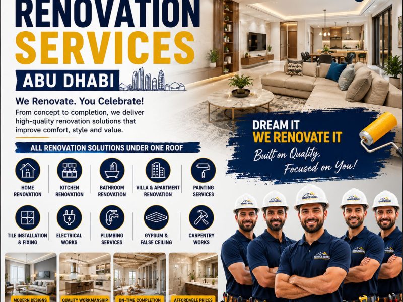 Renovation Services Abu Dhabi