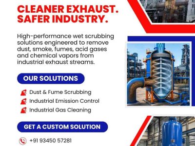 Scrubber System Manufacturers for Industrial Air Pollution Control