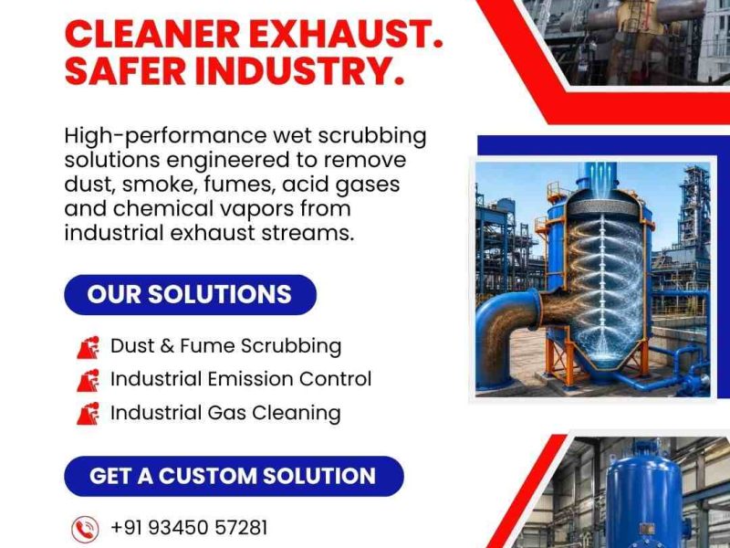 Scrubber System Manufacturers for Industrial Air Pollution Control