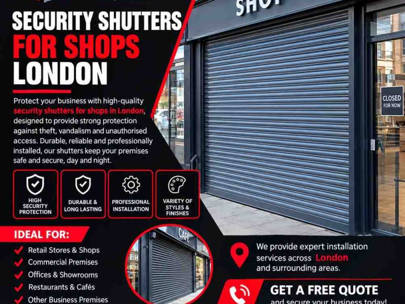 security shutters for shops London