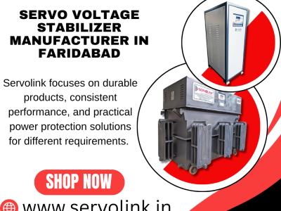 Servo Voltage Stabilizer Manufacturer in Faridabad – Trusted Power Protection