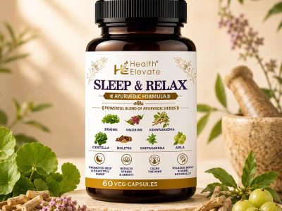 Health Elevate Sleep & Relax: Ayurvedic Sleep Aid with Brahmi, Ashwagandha & Valerian – Honest Review