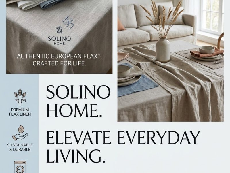 Solino Home | The Linen People | Handcrafted Luxury